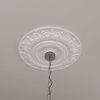 Ekena Millwork Biddix Ceiling Medallion (Fits Canopies up to 7 1/2"), 20 7/8"OD x 1 1/4"P CM20BX